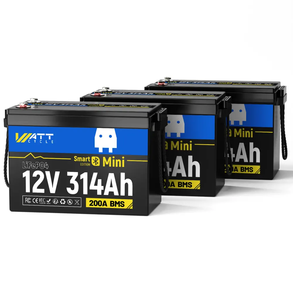 ⚡️Spring Sale: $479.99⚡️
WattCycle 12V 314Ah Mini Bluetooth Lithium Deep Cycle Battery - Image 13