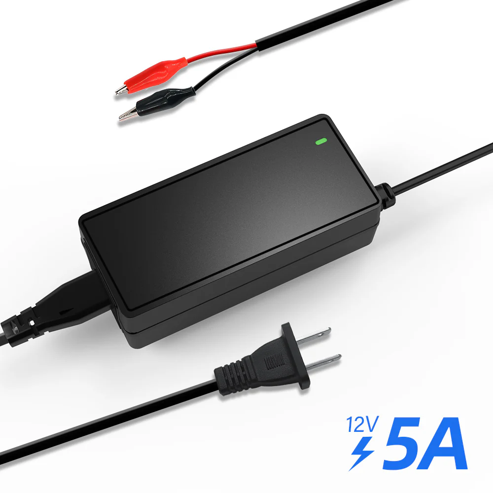 14.6V 5A Plastic Shell LiFePO4 Battery Charger