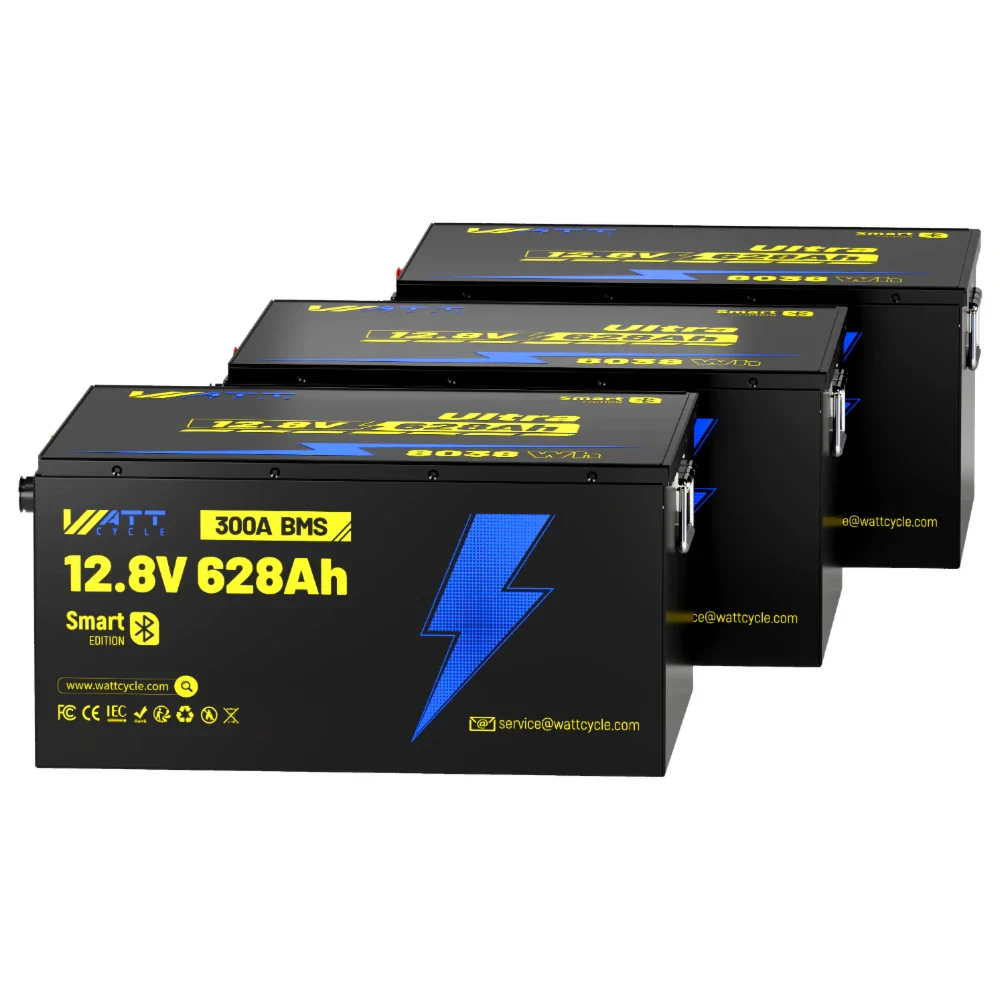 Wattcycle 12V 628Ah Ultra Bluetooth LiFePO₄ Battery - 8038Wh Storage - Image 13