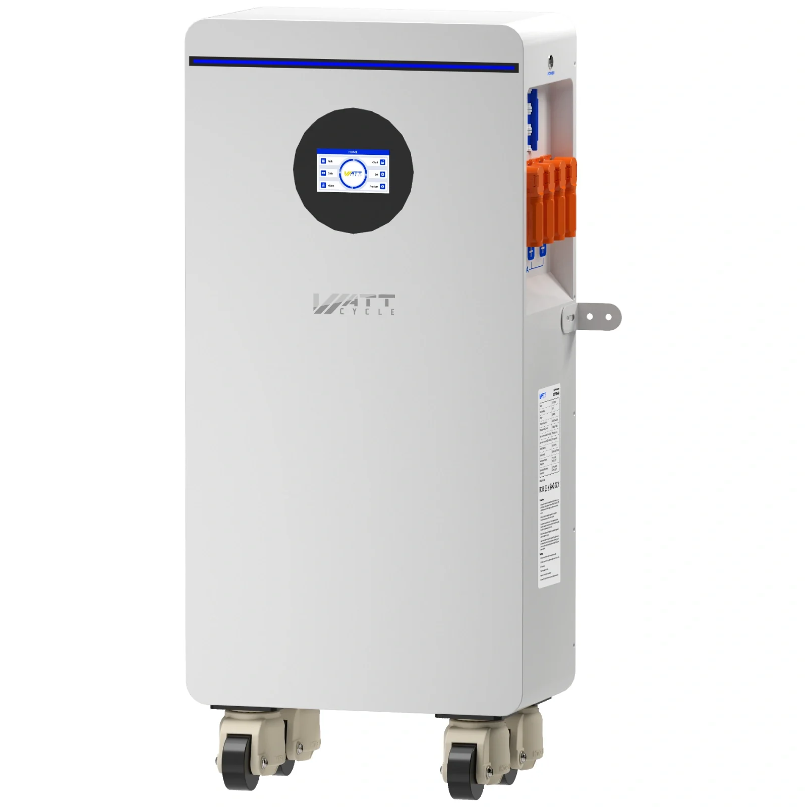 ⚡️Launch Early Bird: $1,999⚡️WattCycle 16kWh 48V 314Ah Wall-Mounted LiFePO4 Battery with Smart BMS, Bluetooth, Active Balancing & Communication - Image 13