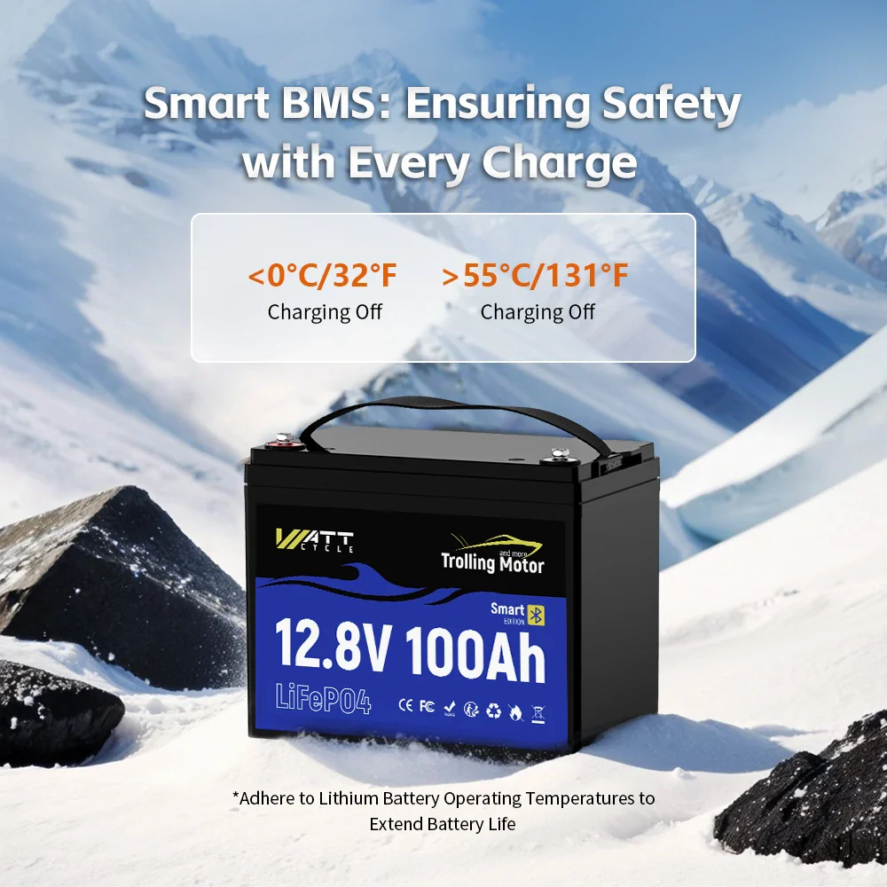 🆕Like New🆕 12V 100Ah LiFePO4 Battery for Trolling Motors - Image 8