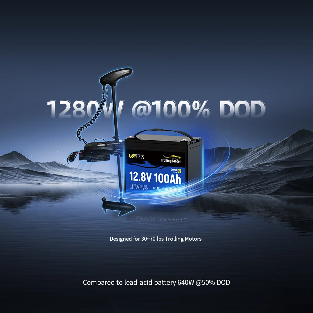 🆕Like New🆕 12V 100Ah LiFePO4 Battery for Trolling Motors - Image 12
