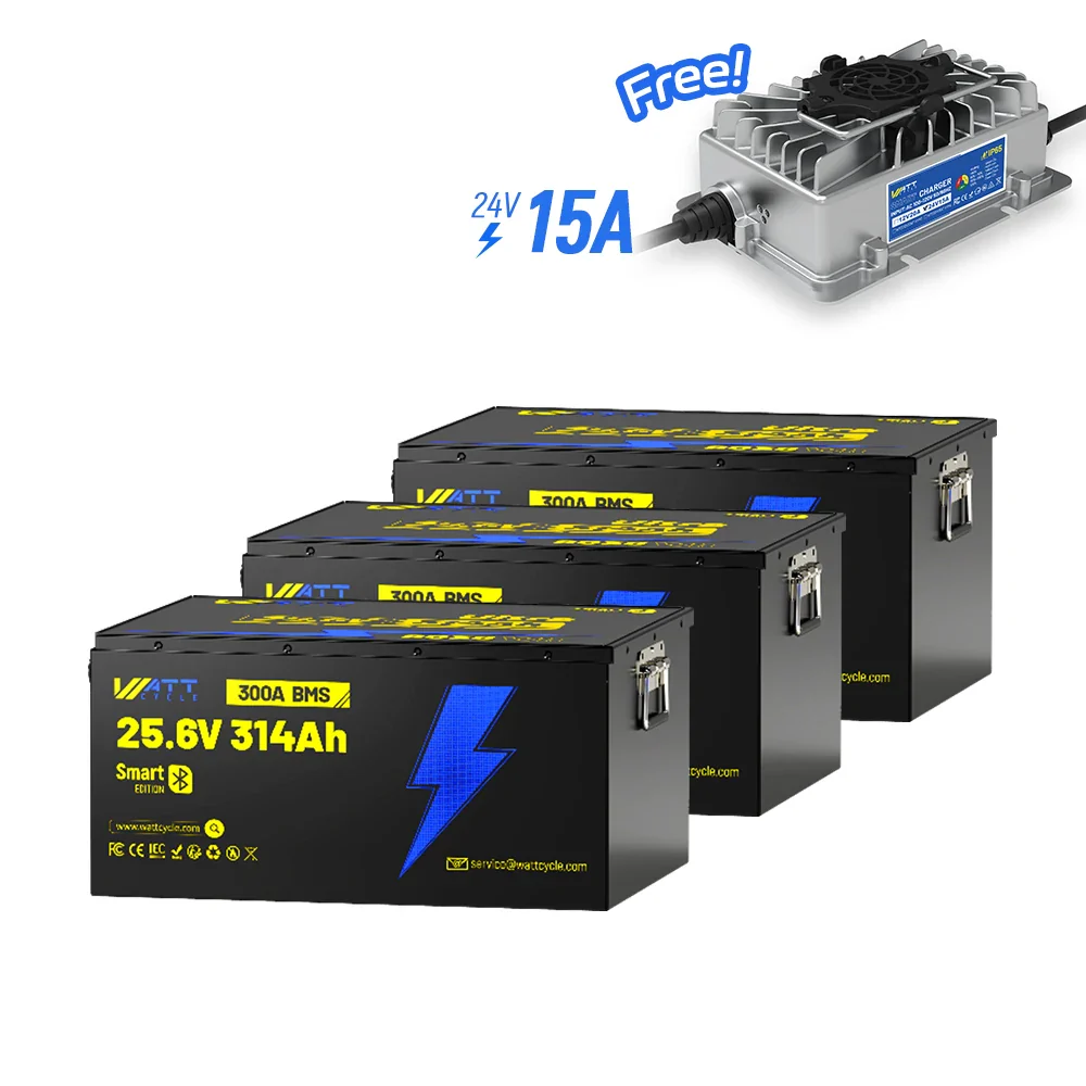 【Free 24V 15A Charger】72V 314Ah Ultra LiFePO4 Battery with Bluetooth