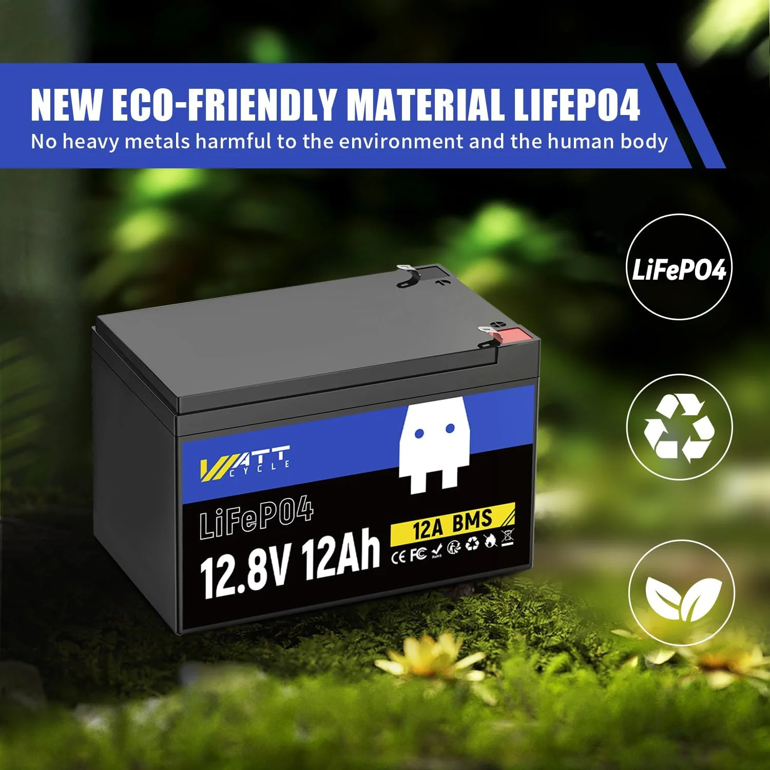 12V 12Ah LiFePO4 Battery - Image 7