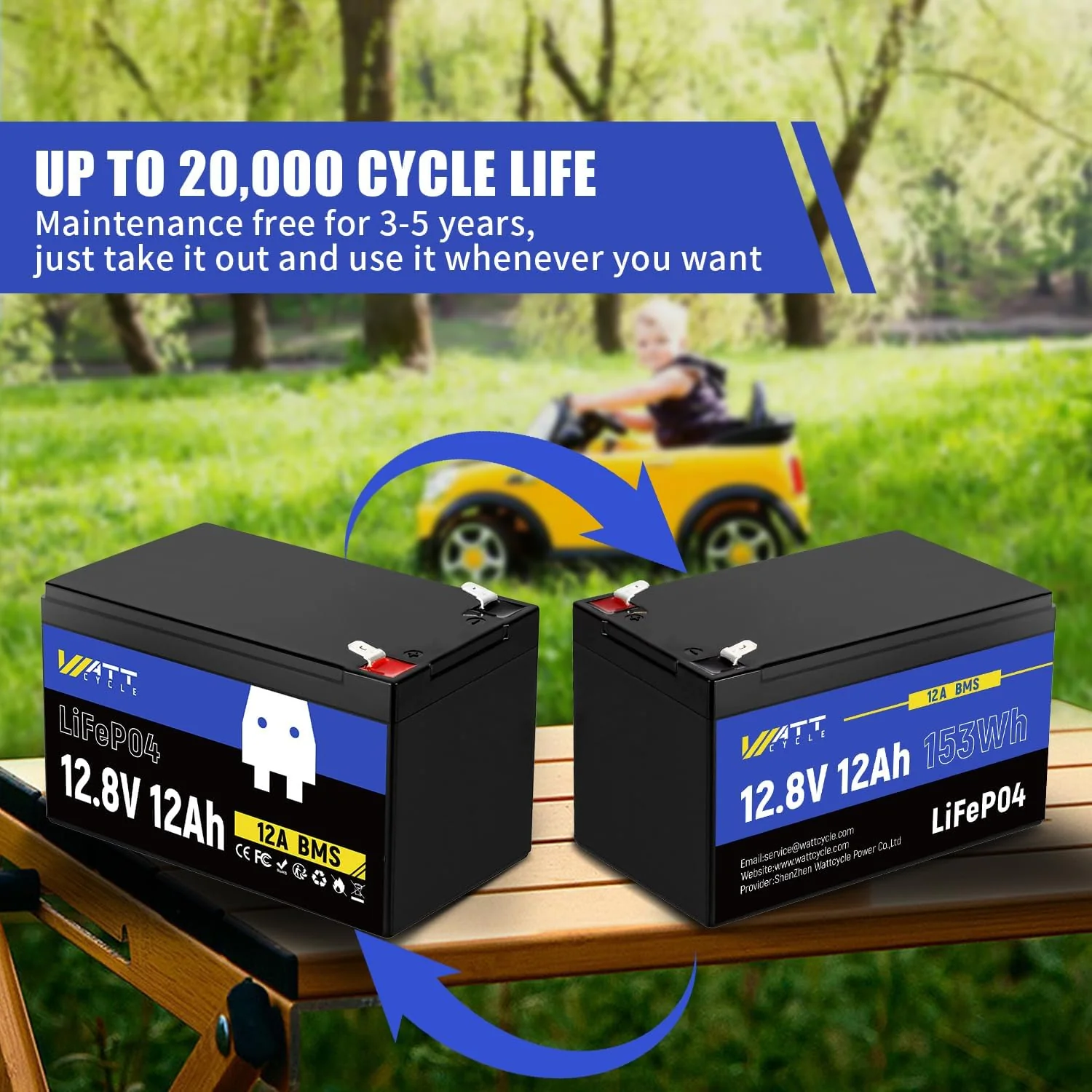 12V 12Ah LiFePO4 Battery - Image 9