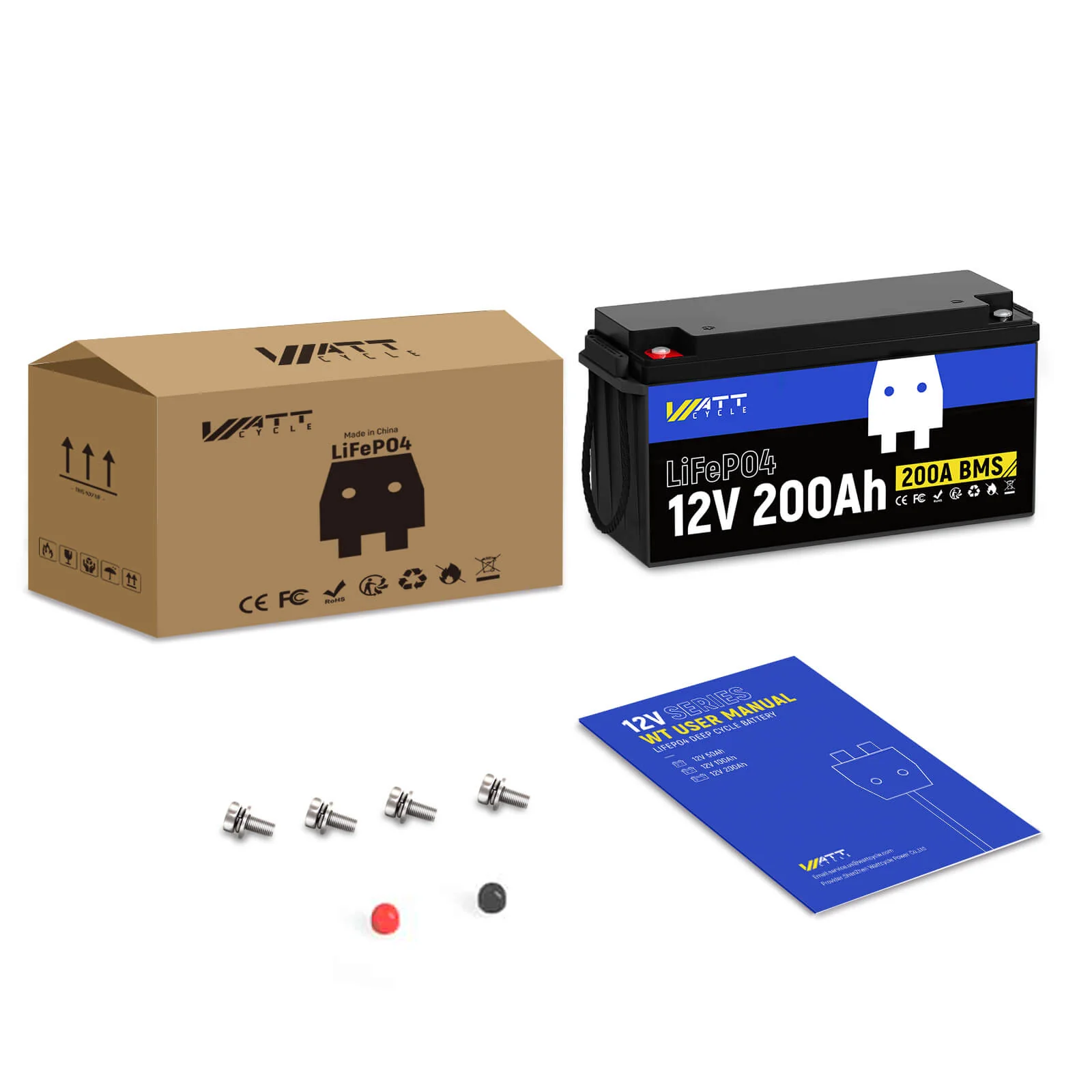 24V 200Ah LiFePO4 Battery Set - Image 8