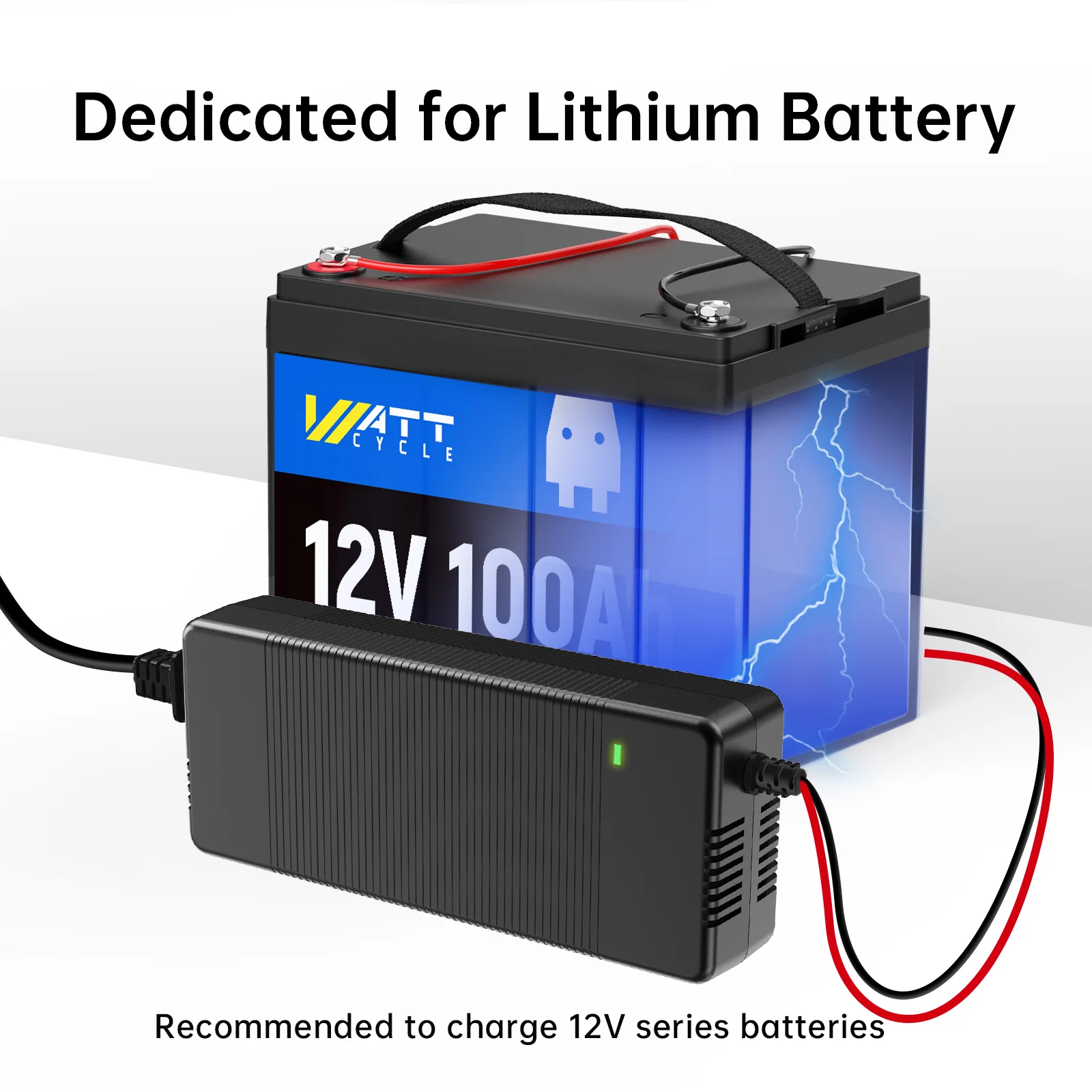 14.6V 20A Plastic Shell LiFePO4 Battery Charger - Image 5