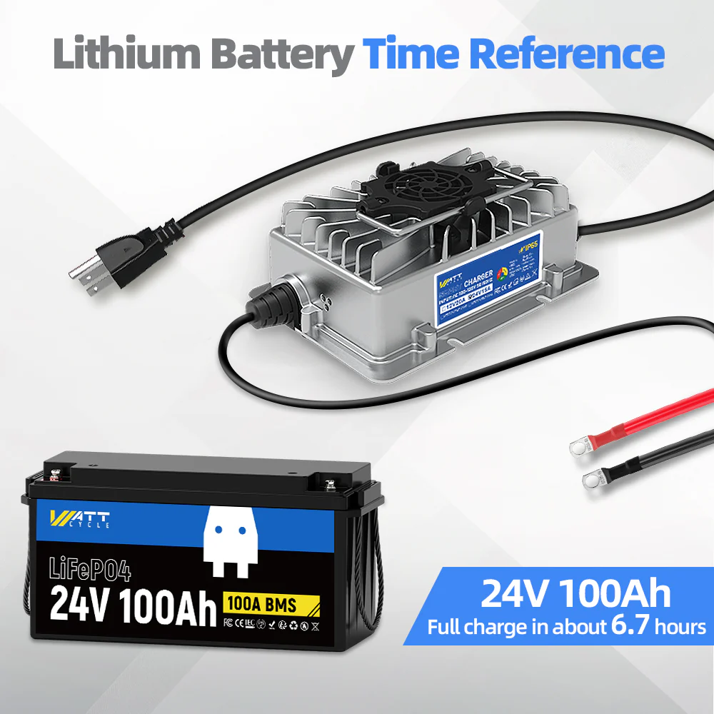 29.2V 15A Aluminum Shell LiFePO4 Battery Charger - Image 6