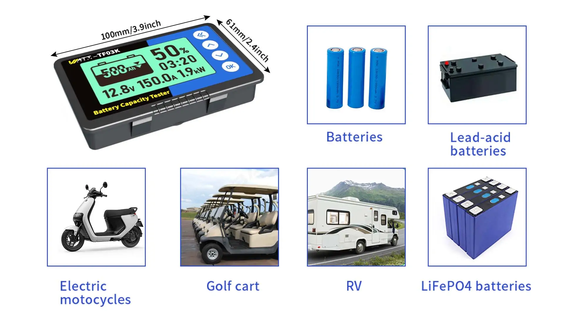 500A LiFePO4 Battery Monitor with Shunt - Image 8