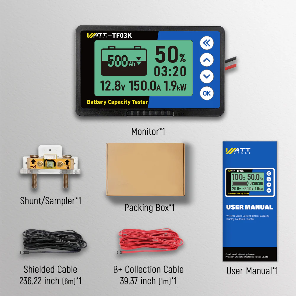 500A LiFePO4 Battery Monitor with Shunt - Image 9